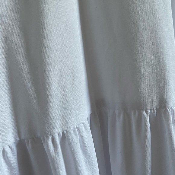 Urban Renewal Remnants Long Sleeve Tiered Poplin Mini Dress - Picture 8 of 11